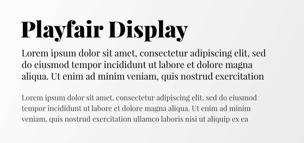 playfair